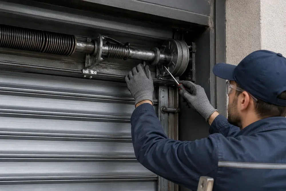 Güngören kepenk sisteminde teknik kontrol yapan ProKepenk teknisyeni